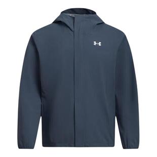 安德玛UA官方防风衣男装2025新款运动服休闲梭织夹克外套1376066