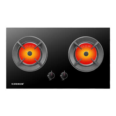CZB/厨之宝CA2558GD红外线猛火双灶大面板台嵌两用节能灶家用聚能