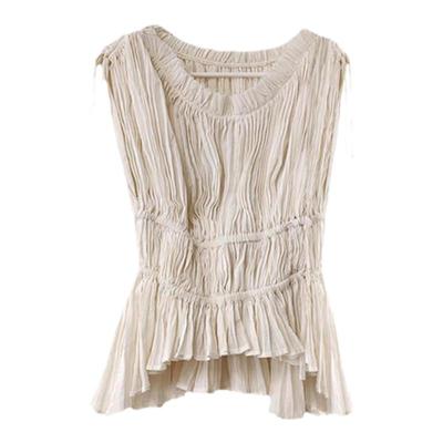 ASSIGNMENTS无袖通勤抽绳上衣