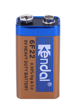 力王9V电池 6F22叠层方形碳性烟雾报警器话筒万用表仪表吉他电池