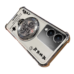 适用vivoy36手机壳vivo保护y36s硅胶套y36m全包y36i气囊防摔y36t透明V2318A软voy带支架voviy新款ins男女5g高