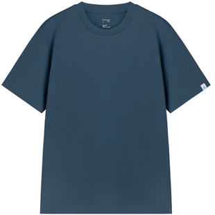 全棉时代新款男士抗菌圆领T恤纯棉2025年夏季短袖上衣夏装100%棉