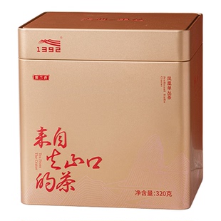 天池1392凤凰单丛春茶蜜兰香单枞茶碳焙乌龙茶潮州乌岽大罐320克