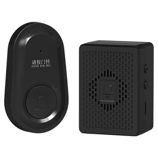 2025新款无线门铃家用无线大音量免插电门铃入户远距离穿墙呼叫器