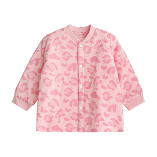 儿童秋冬装夹棉保暖棉服女小童宝宝纯棉秋季外套男童婴儿加厚外穿