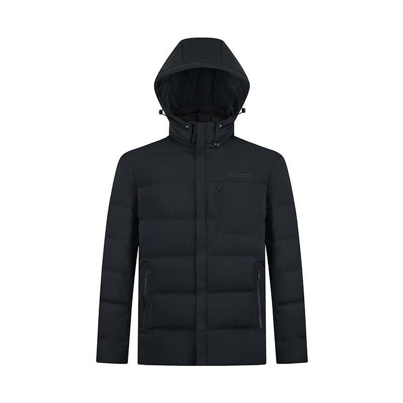 柒牌25冬季新款可脱卸帽羽绒服男