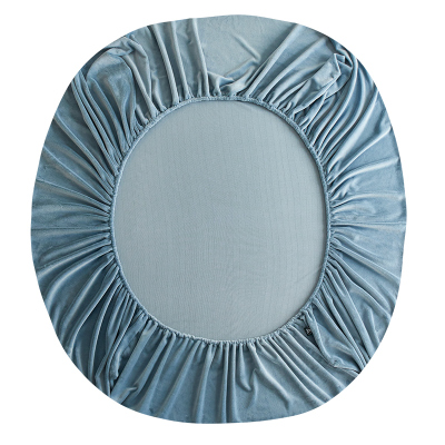 高端A类加厚秋冬牛奶绒床笠