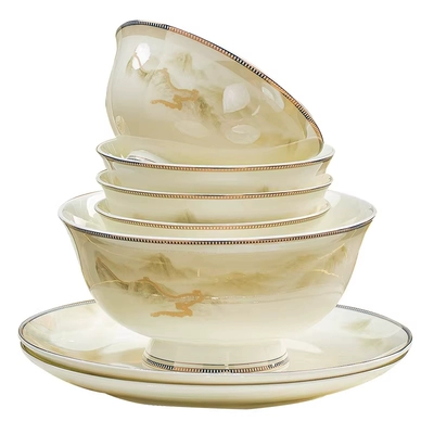 餐具套装送礼碗碟组合盘碗家用