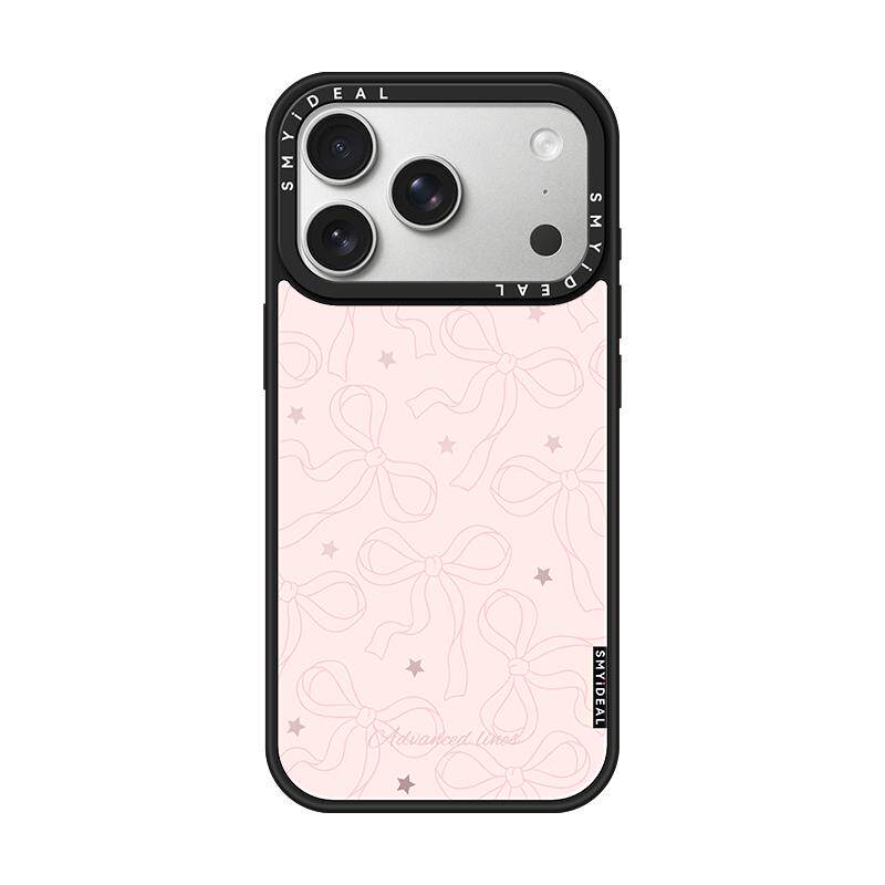 SMYIDEAL思茉伊适用苹果17手机壳磁吸iphone17新款17promax不会撞13小众15新品16线条蝴蝶结14超好看独特外壳