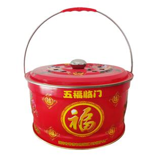 新居乔迁过火盆结婚喜庆火炉家用取暖炉炭火盆烧烤炉步步高升炭盆