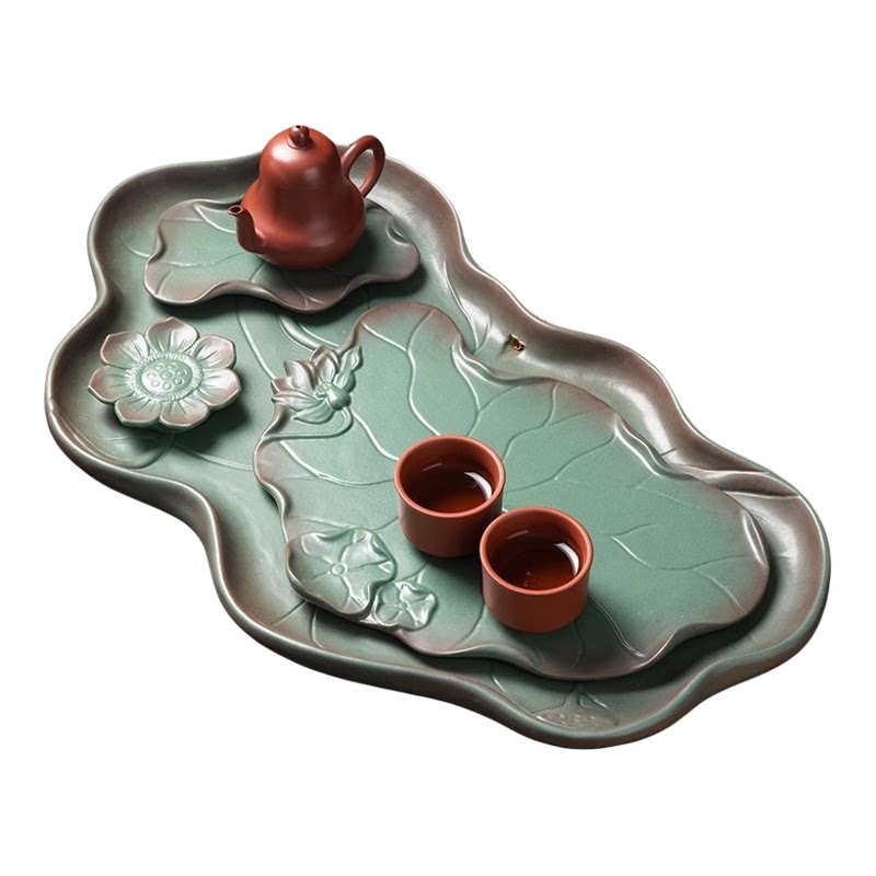 茶盘家用陶瓷小型干泡台