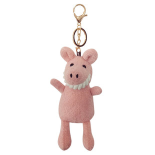 ins网红玩偶女生可爱萌大牙挂件旅行书包公仔钥匙扣娃娃毛绒玩具