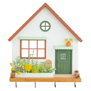 阿楹 入户墙壁房间盲盒包包钥匙收纳架高级可爱法式衣柜侧面挂钩