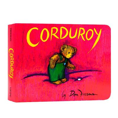 英文原版绘本 Corduroy 小熊可杜罗 爱与陪伴 百本必读 汪培珽书单推荐 名家Don Freeman代表作 亲子睡前英语故事 儿童启蒙纸板书
