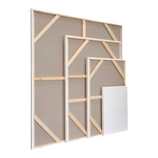 毕业创作油画框定制超大尺寸油画布框定做带框成品中纹油画内框