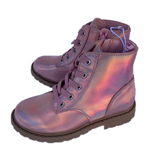 2025秋冬新款女童短靴皮靴保暖亮片马丁靴外贸原单中小童时尚靴子