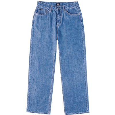 【张凌赫代言】Lee26春夏新天丝762宽松直筒牛仔裤中浅蓝男潮流