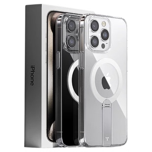 图拉斯支点壳LPro适用苹果17Pro手机壳磁吸iPhone16ProMax透明15带支架plus新款ip超薄14PM散热Magsafe男女