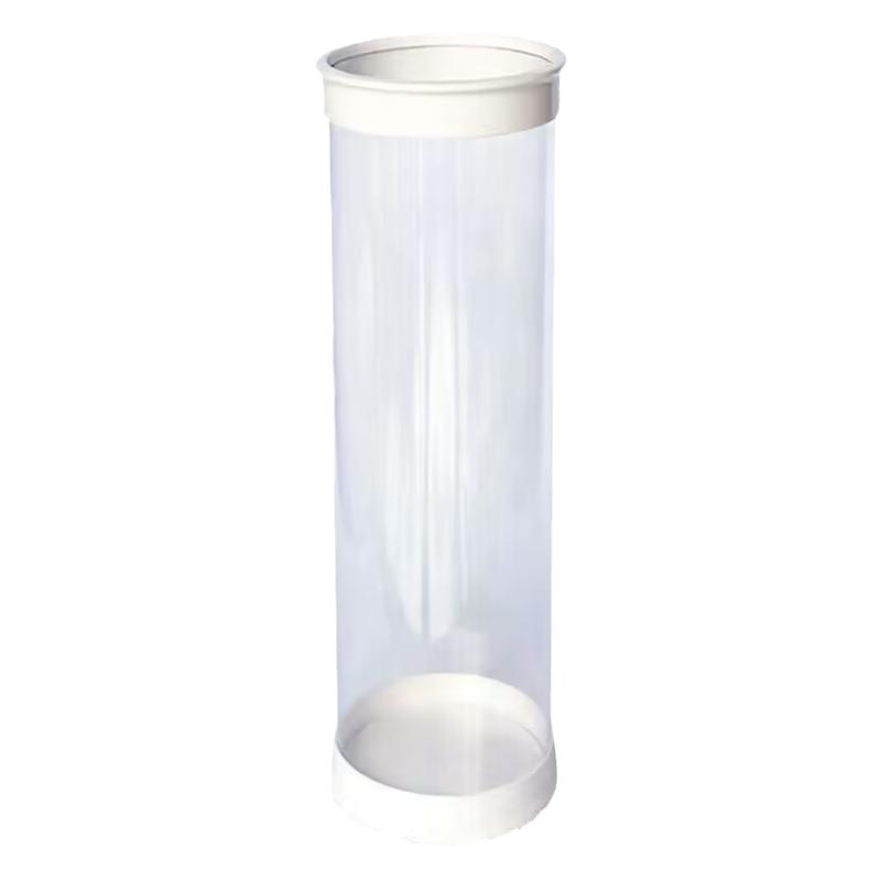 加厚大口鱼缸圆柱形鱼缸PC材质超高大调漂桶测漂器垂钓鱼缸渔具