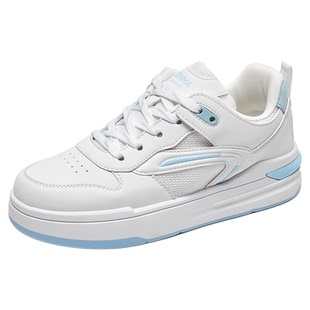 森马厚底小白鞋女2025新款轻便软底夏天薄款透气鞋子增高休闲板鞋