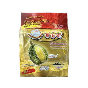 泰国特产原装进口泰好吃金枕头榴莲干冻干椰汁腰果独立包装零食