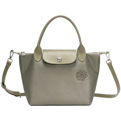 单肩斜挎法式大容量百搭托特包