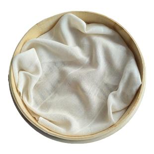 纯棉蒸笼布蒸饭纱布食品级笼布屉布耐高温不粘沙布豆腐过滤布家用