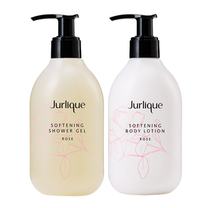 Jurlique/茱莉蔻玫瑰沐浴露身体润肤乳套装护理