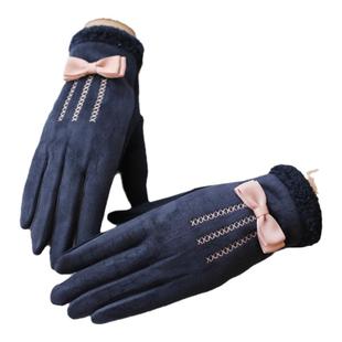 清仓捡漏 手套女士冬季骑行开车保暖圣诞节礼物五指手套韩版