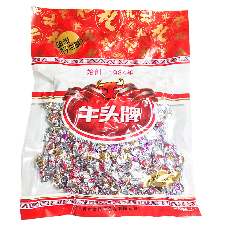 贵州特产牛头牌牛肉粒618克礼包