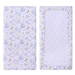 拼接床床笠纯棉a类婴儿专用小床单全棉幼儿园宝宝床垫套罩可定制