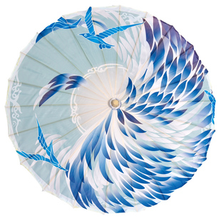 剑网COS伞古典油纸伞阴阳师天涯明月刀青乌鹤影天青仙云问鹤包邮