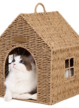 无人岛猫窝·小屋猫窝安全感猫窝