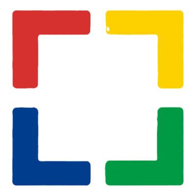 医院6s定位贴管理地面物品四角