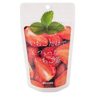 日本Macure青森苹果茶 水果茶包无咖啡因 草莓茶 洋梨茶