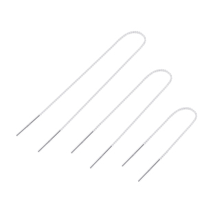 925纯银耳线女长款简约流苏耳环养耳洞高级感气质耳链显脸瘦耳饰