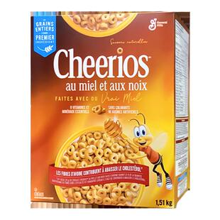 美国cheerios原味蜂蜜谷物麦圈家乐氏即食代餐早餐通用磨坊临期
