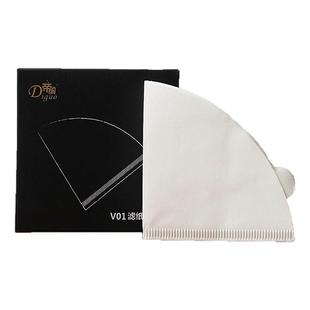 手冲咖啡滤纸一次性扇形V60滴滤杯家用咖啡粉萃取过滤纸手冲滴漏