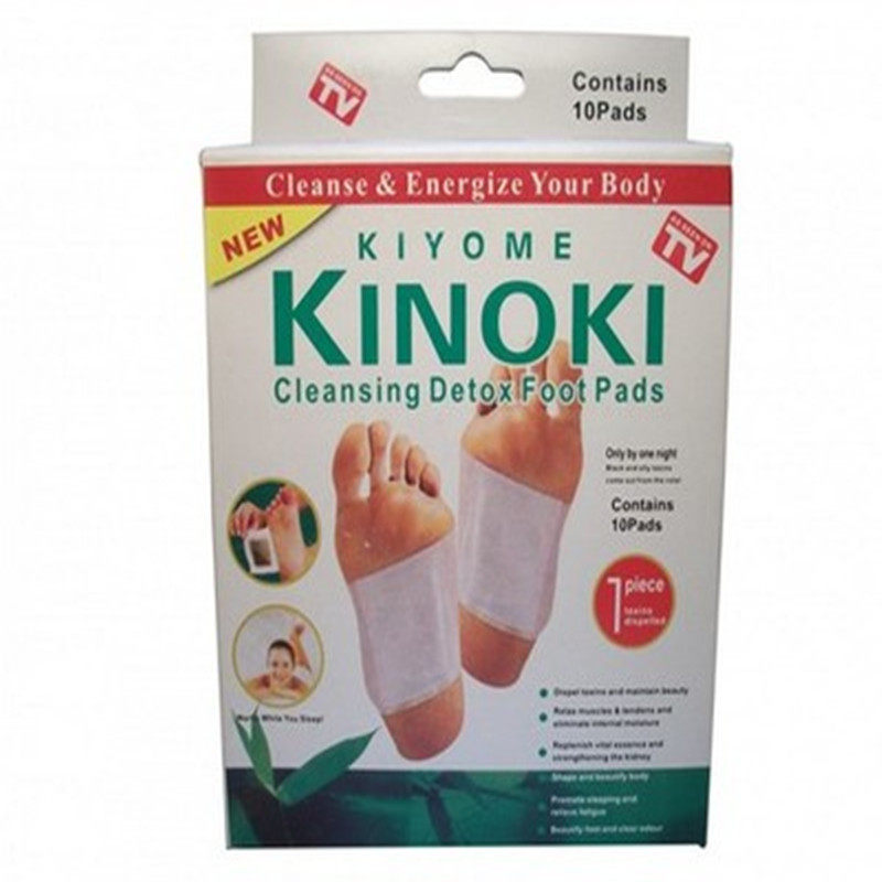 kinoki足贴包邮祛湿脚50贴竹酢