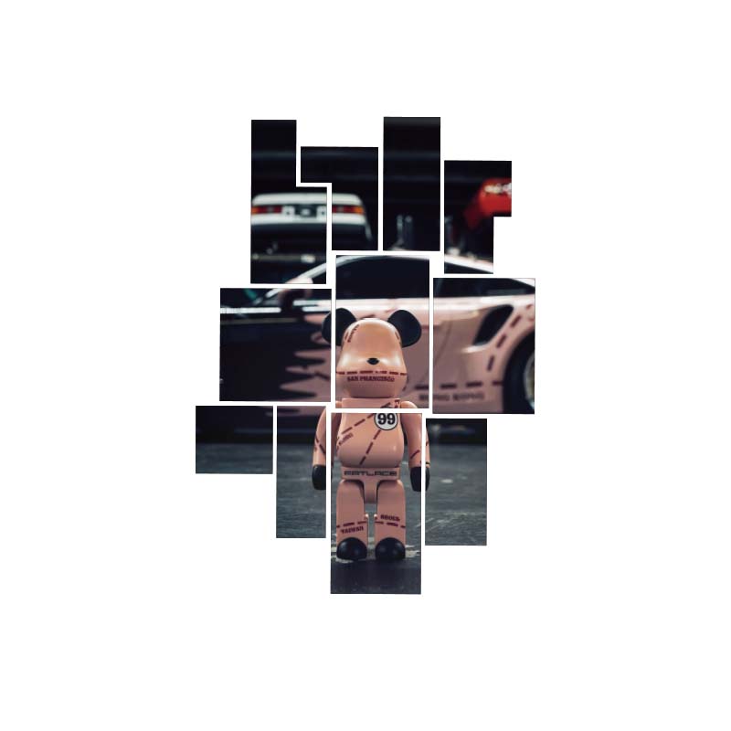 汽车美容店贴膜工厂车间房维修理洗行墙面装饰广告防水板背景纸画