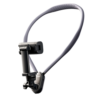 防抖真稳拍】挂脖手机支架第一人称视角拍摄设备运动相机胸前固定穿戴式拍照直播神器Vlog磁吸OsmoAction