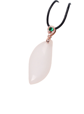 女妈妈金丝玉一夜发金镶玉吊坠