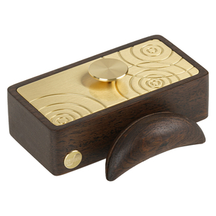 榜盛圣杯圣卦阴阳卦杯天然黑檀木收纳盒潮汕闽南信杯掷杯问拜拜