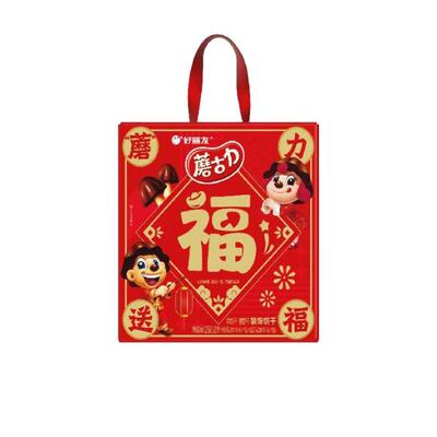 好丽友蘑古力小蘑方礼盒