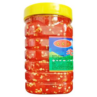 晶晶乐老兵剁辣椒950g下饭菜湖南特产手工沙县拌面凉拌拌饭酱商用