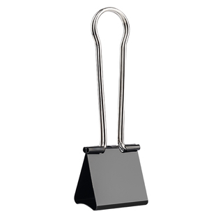 特大号燕尾夹长尾夹办公文件超级大夹子固定器凭证装订固定夹票夹铁夹子强力夹金属大号票尾夹多功能试卷夹