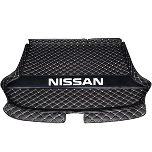 适用于日产轩逸天籁奇骏逍客骐达蓝鸟阳光楼兰劲客后备箱垫全包围