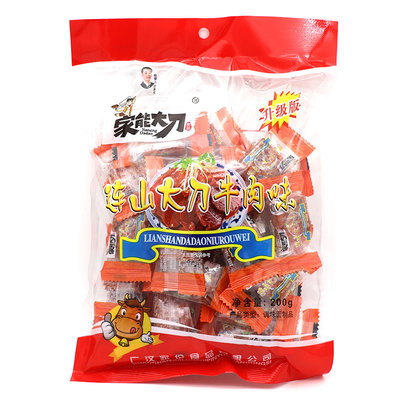 连山牛肉味怀旧网红记忆素面筋