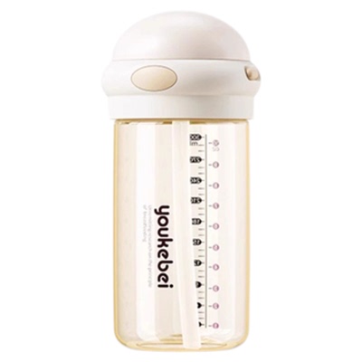 可水煮孕妇儿童吸管杯ppsu带刻度