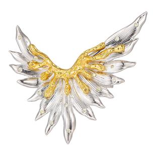 【紫罗兰正版】苍羽翼胸针轻奢优雅时尚高档翅膀胸花别针生日送礼